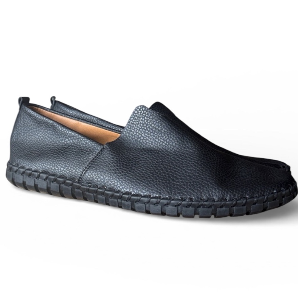 Leather loafers men’s NWOT slip on US 13. Euro 47 - Picture 2 of 13
